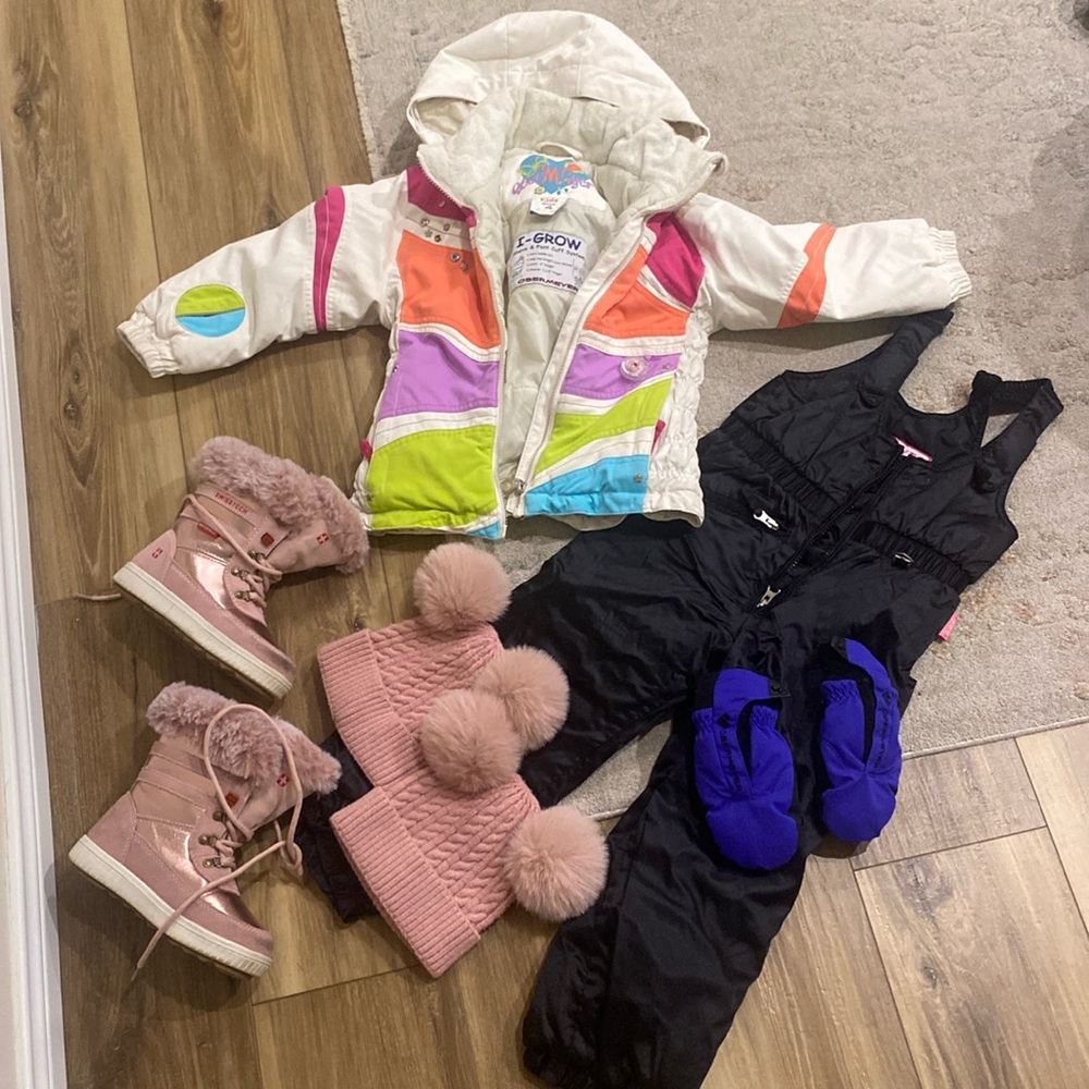 Bundle of OBERMEYER snow set & SWISSTECH boots